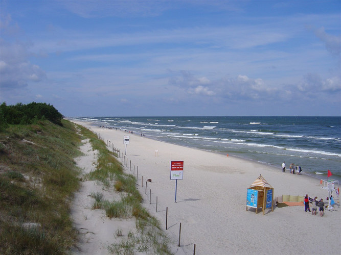 Mrzezyno an der Ostsee