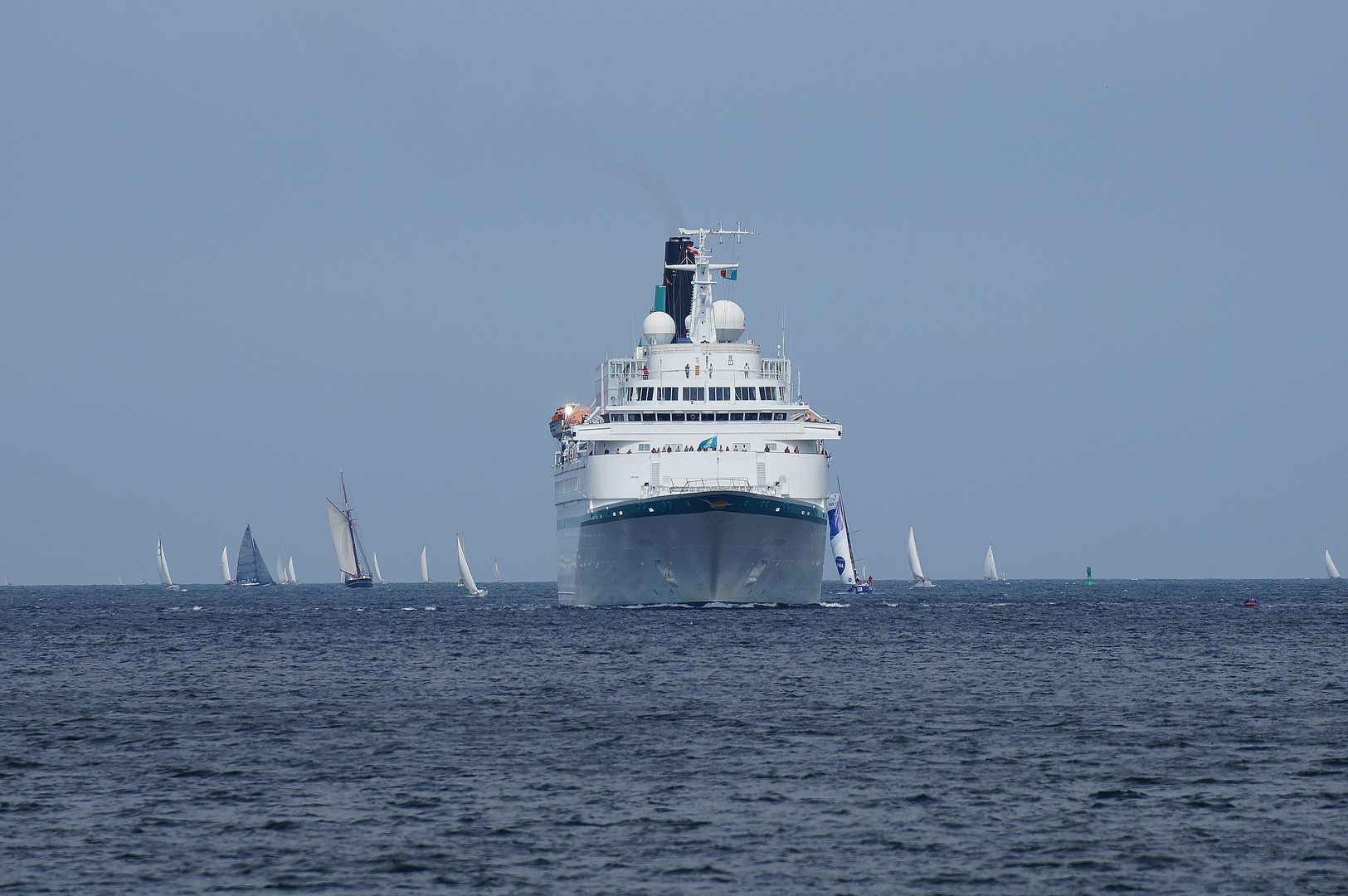 MS Albatros am 20.07. 2014 in der Kieler Förde