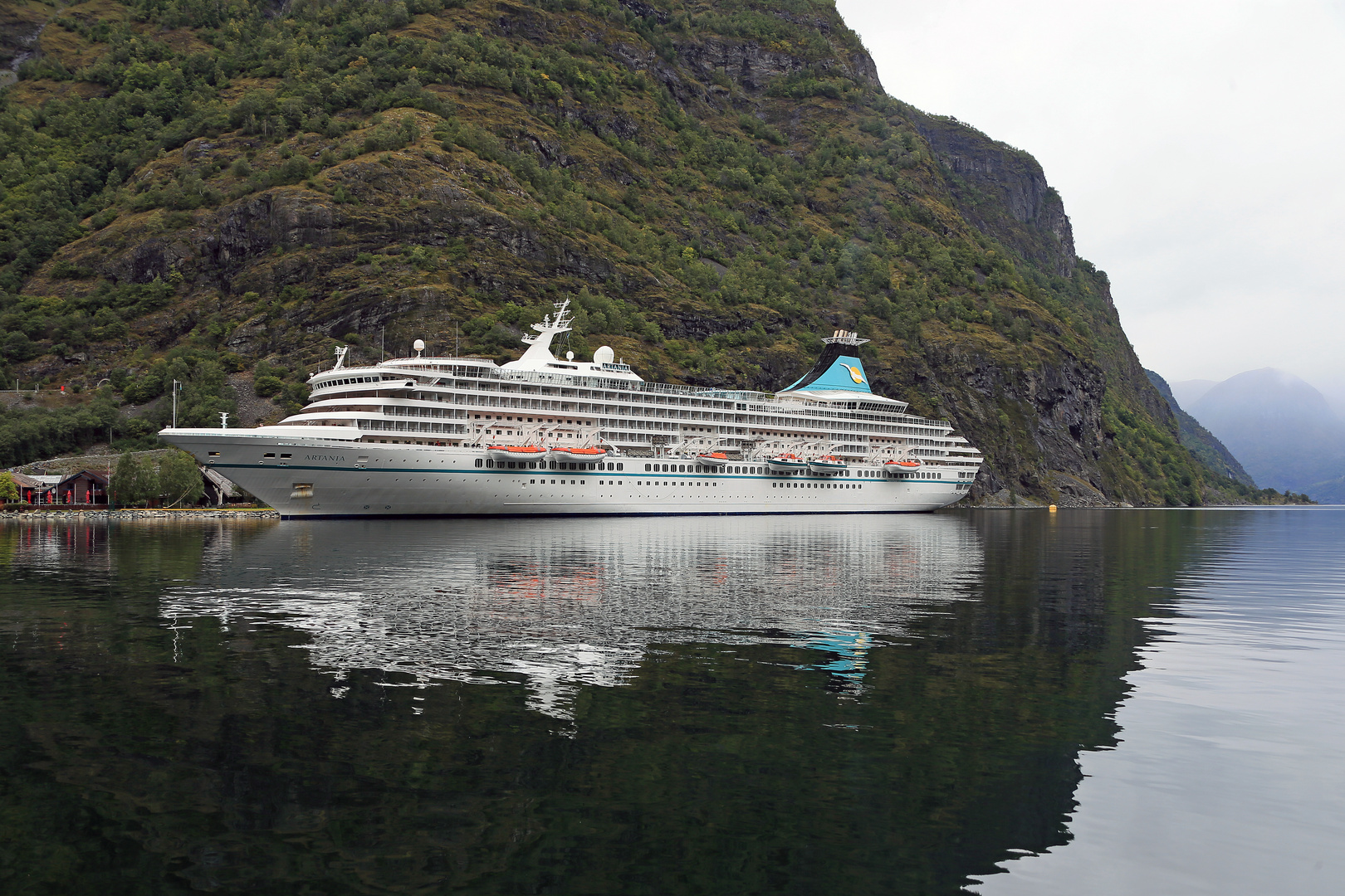 MS Artania in Norwegen - Flåm - 