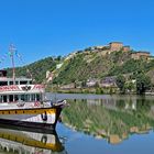 MS Goethe und Festung Ehrenbreitstein