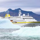 MS Hamburg im Eismeer