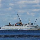 MS Helgoland kommt wieder zurück ...