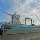 MS Maersk Newcastle / Trockendock