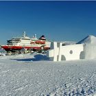 MS Nordlys im Hafen von Kirkenes