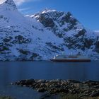 MS Nordlys im Raftsund