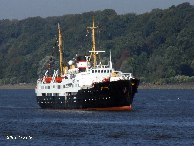 M/S Nordstjernen auf Schnupperfahrt...