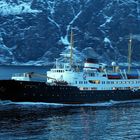 MS Nordstjernen bei den Lofoten