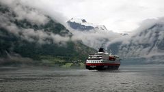 MS Polarlys im Geirangerfjord