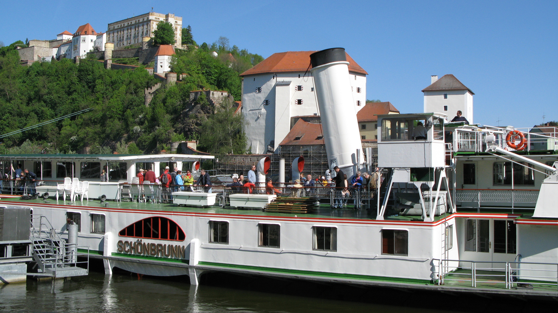 MS Schönbrunn (DDSG) in Passau