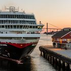 MS TROLLFJORD im Hafen von Rorvik