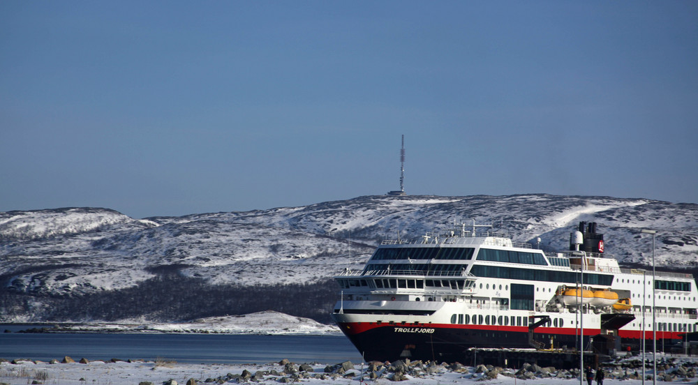 MS Trollfjord in Kirkenes