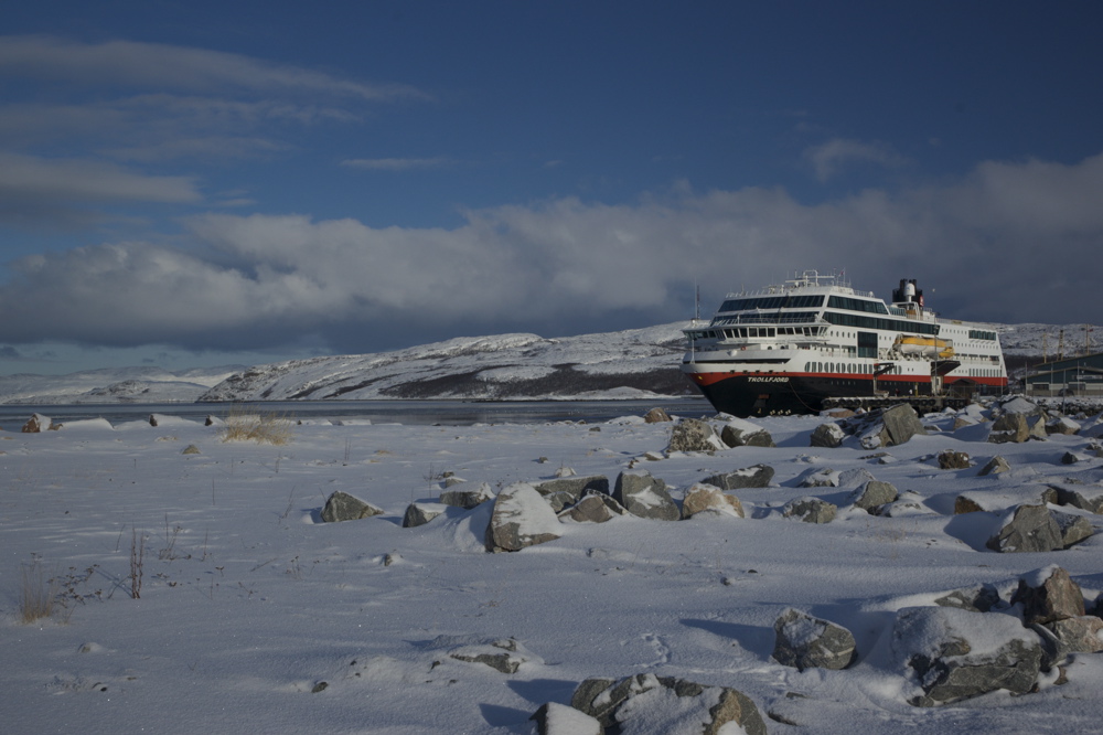 MS Trollfjord in Kirkenes