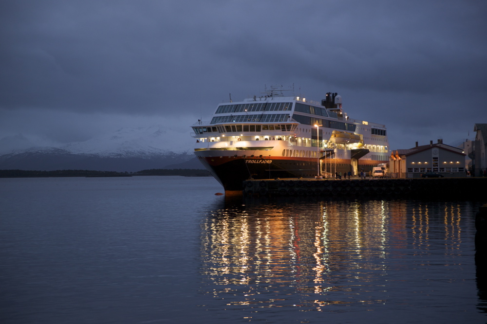 MS Trollfjord in Molde