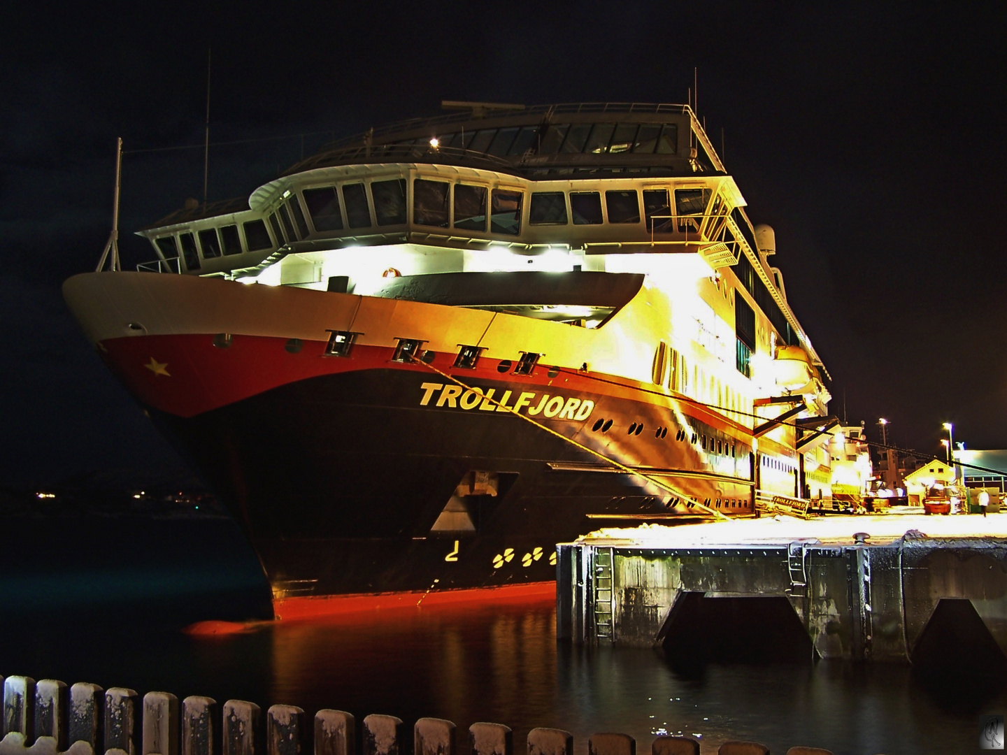 MS Trollfjord in Rørvik