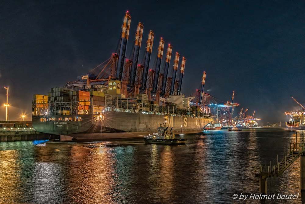 MSC LAURENCE - und jetzt ziehen.