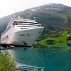 MSC Lirica - in Olden / Norwegen