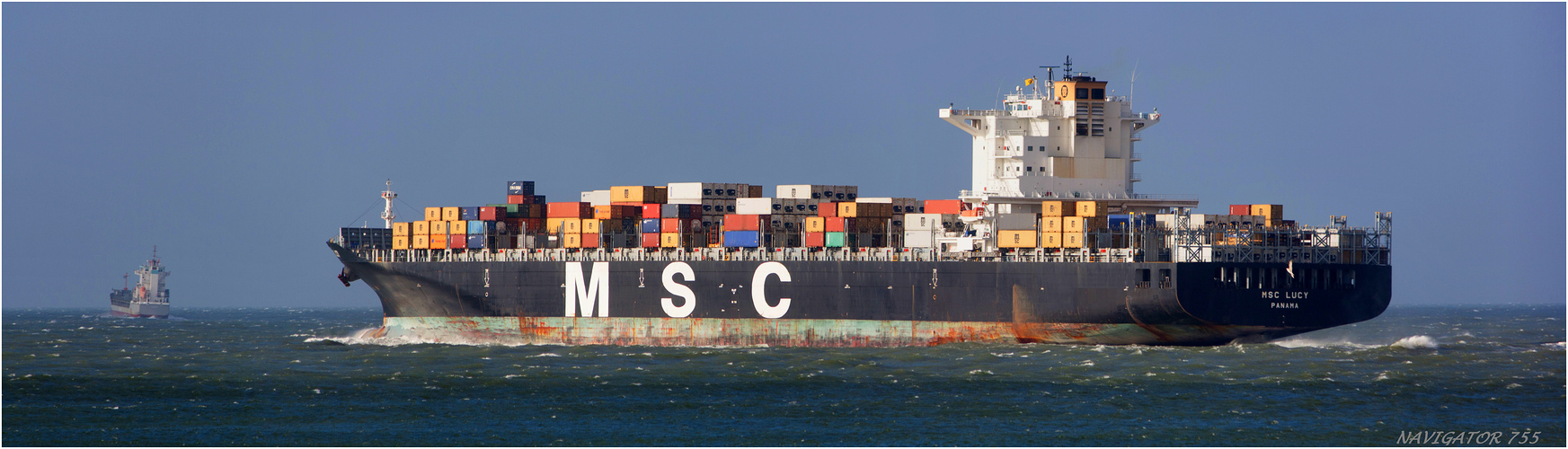 MSC LUCY / Container ship / Maasmond /Rotterdam /