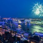 MSC Magnifica beim Cruise Days Feuerwerk