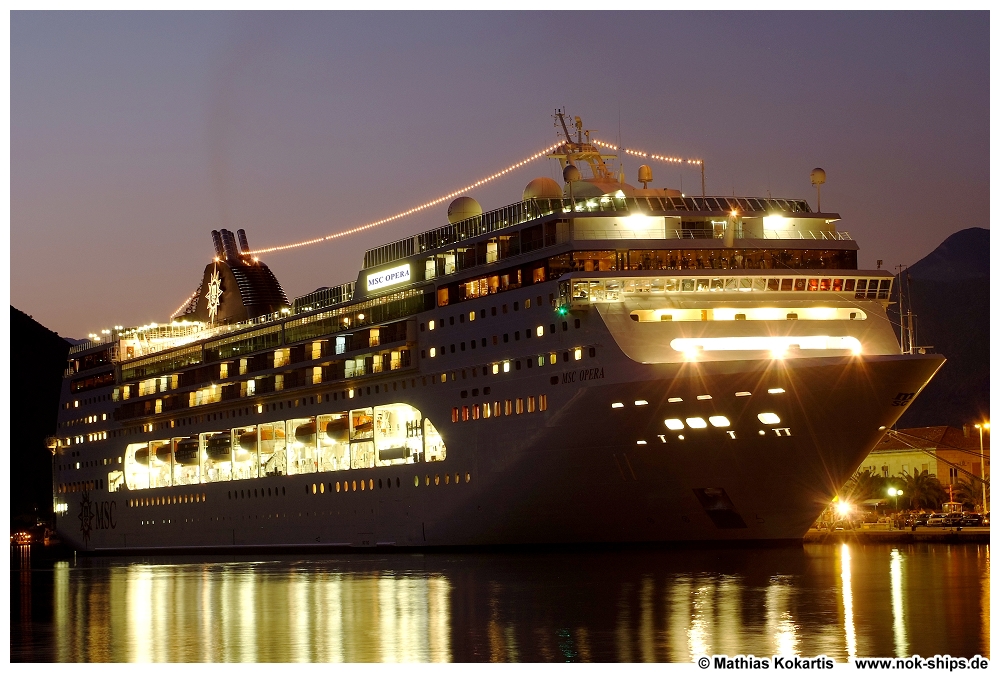 MSC OPERA in Kotor