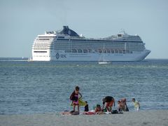 MSC Orchestra in der Kieler Förde