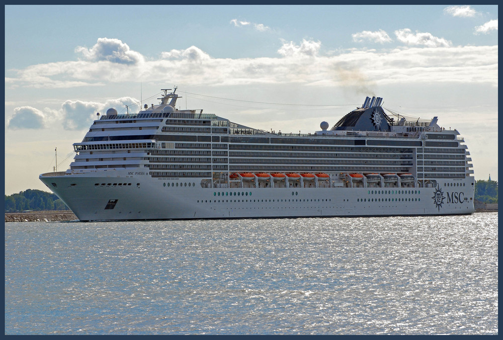 MSC Poesia Ausfahrt Venedig