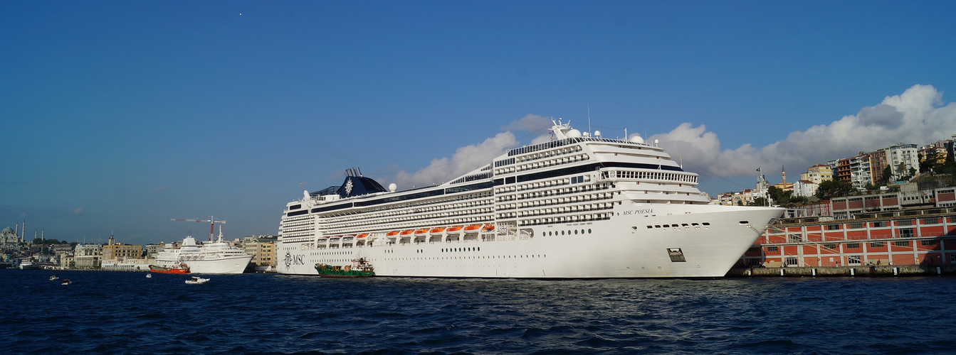 MSC Poesia in Istanbul