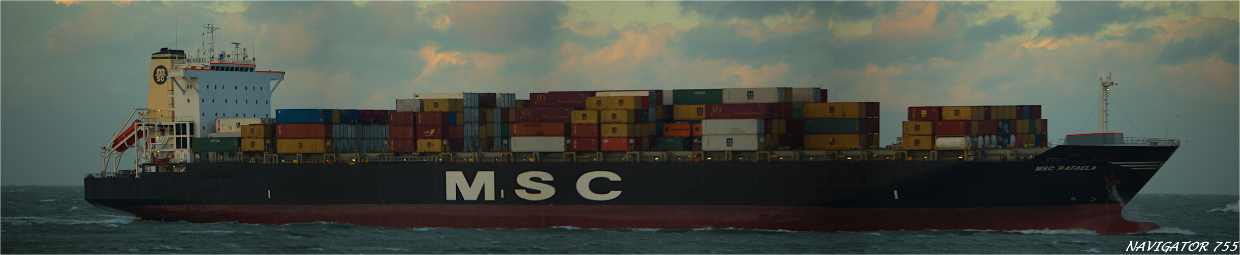 MSC RAFAELA (2) / Container Vessel / Rotterdam / Bitte scrollen!