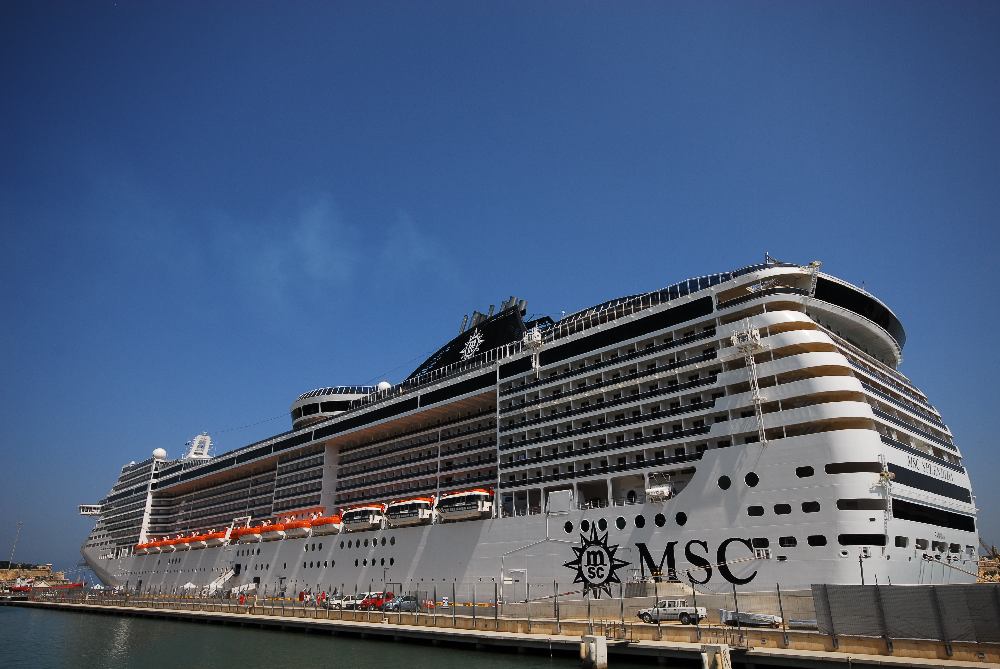 MSC Splendida August 2009