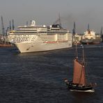 MSC Splendida nimmt Kurs auf Nordsee