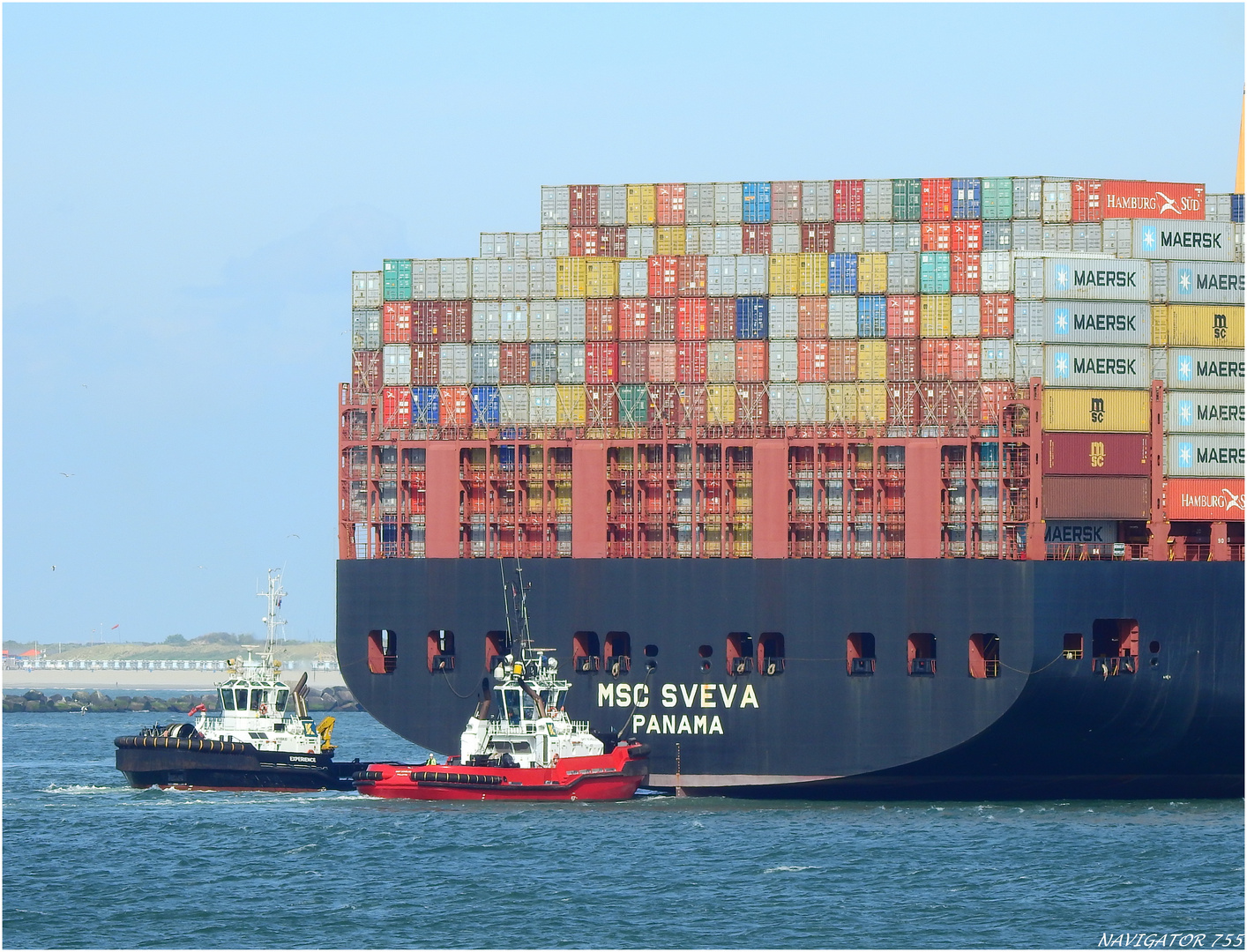 MSC SVEVA, Rotterdam.