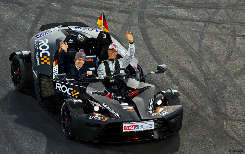 M.Schumacher und S.Vettel ................