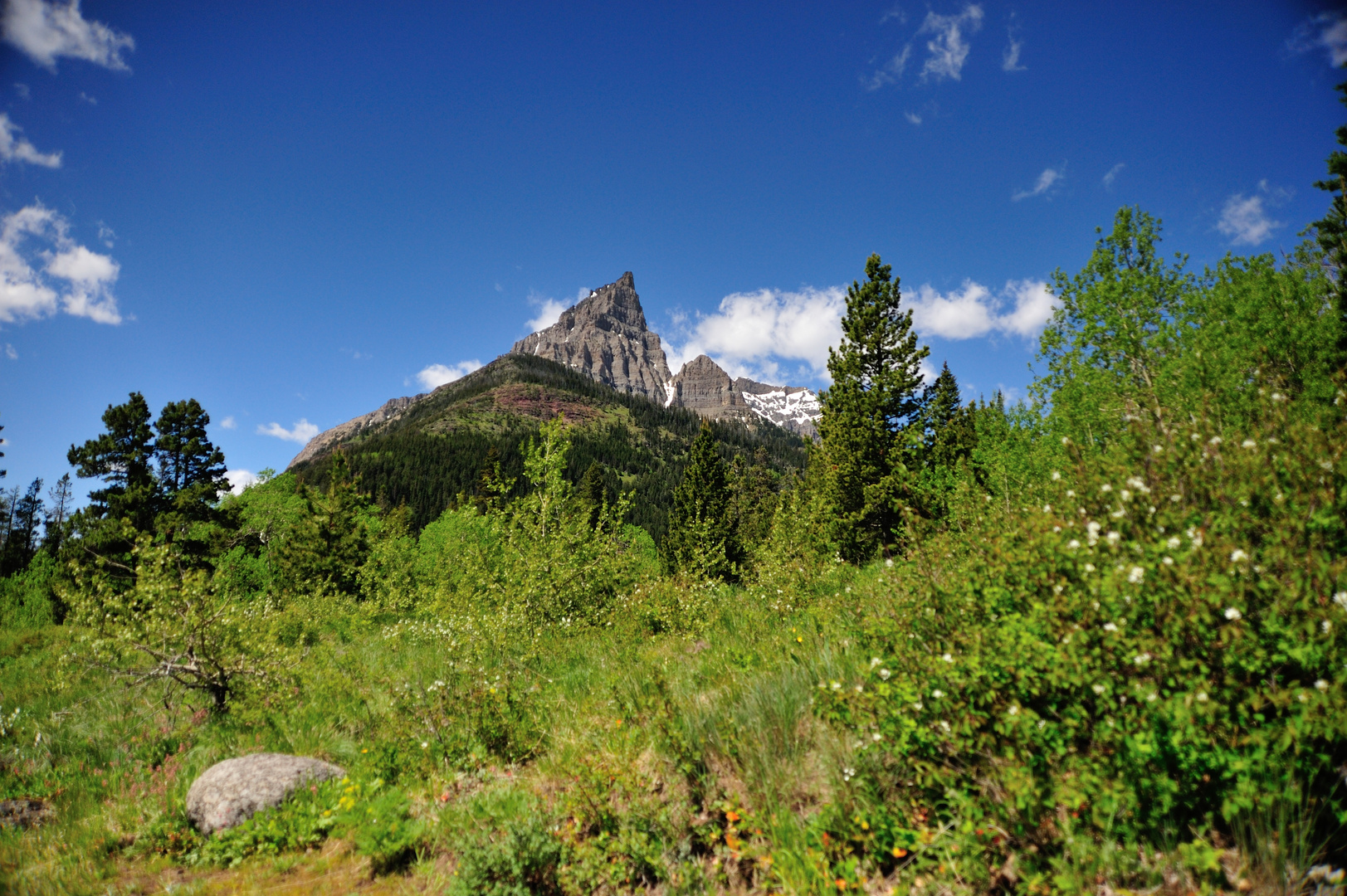 Mt. Anderson vom Red Rock Canyon aus gesehen