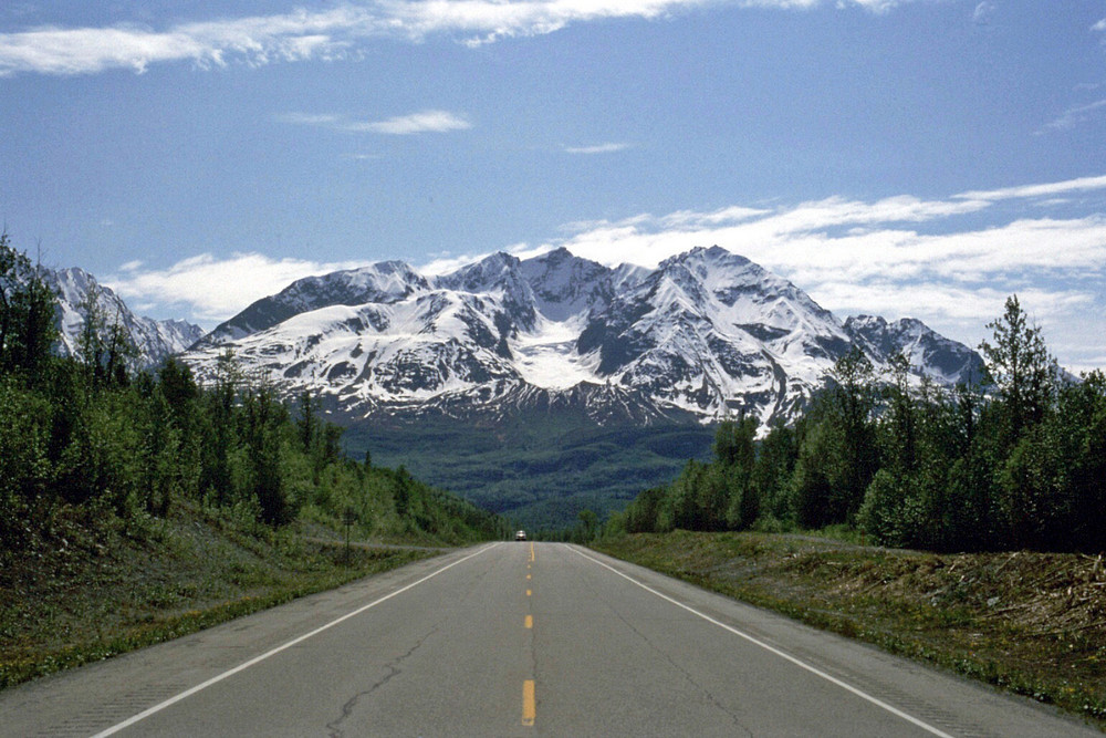 Mt. Billy Mitchell 2209 m auf dem Weg nach Valdez / Alaska