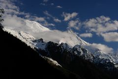 Mt. Blanc, von Chamonix aus