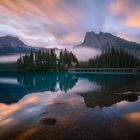 Mt. Burgess and Emerald Lake