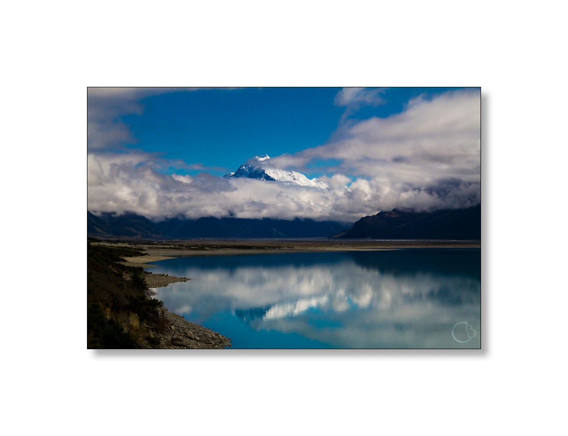 Mt Cook im Lake Pukaki