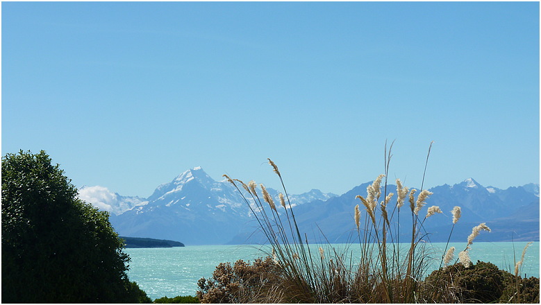 Mt. Cook mit Lake Pukaki