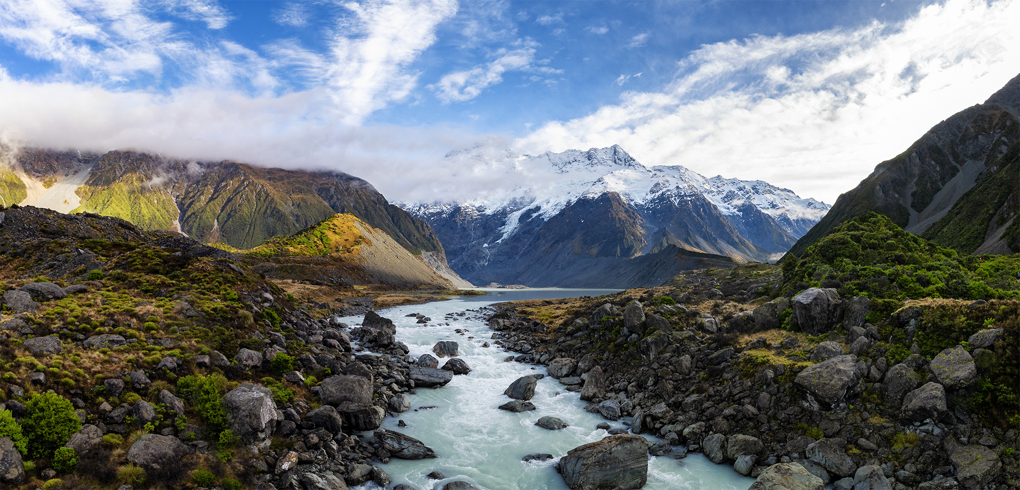 Mt. Cook Range / Neuseeland