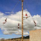 Mât des voladores à Mitla