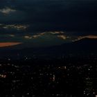 mt. fuji at night