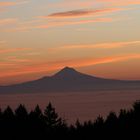 mt hood at sunrise