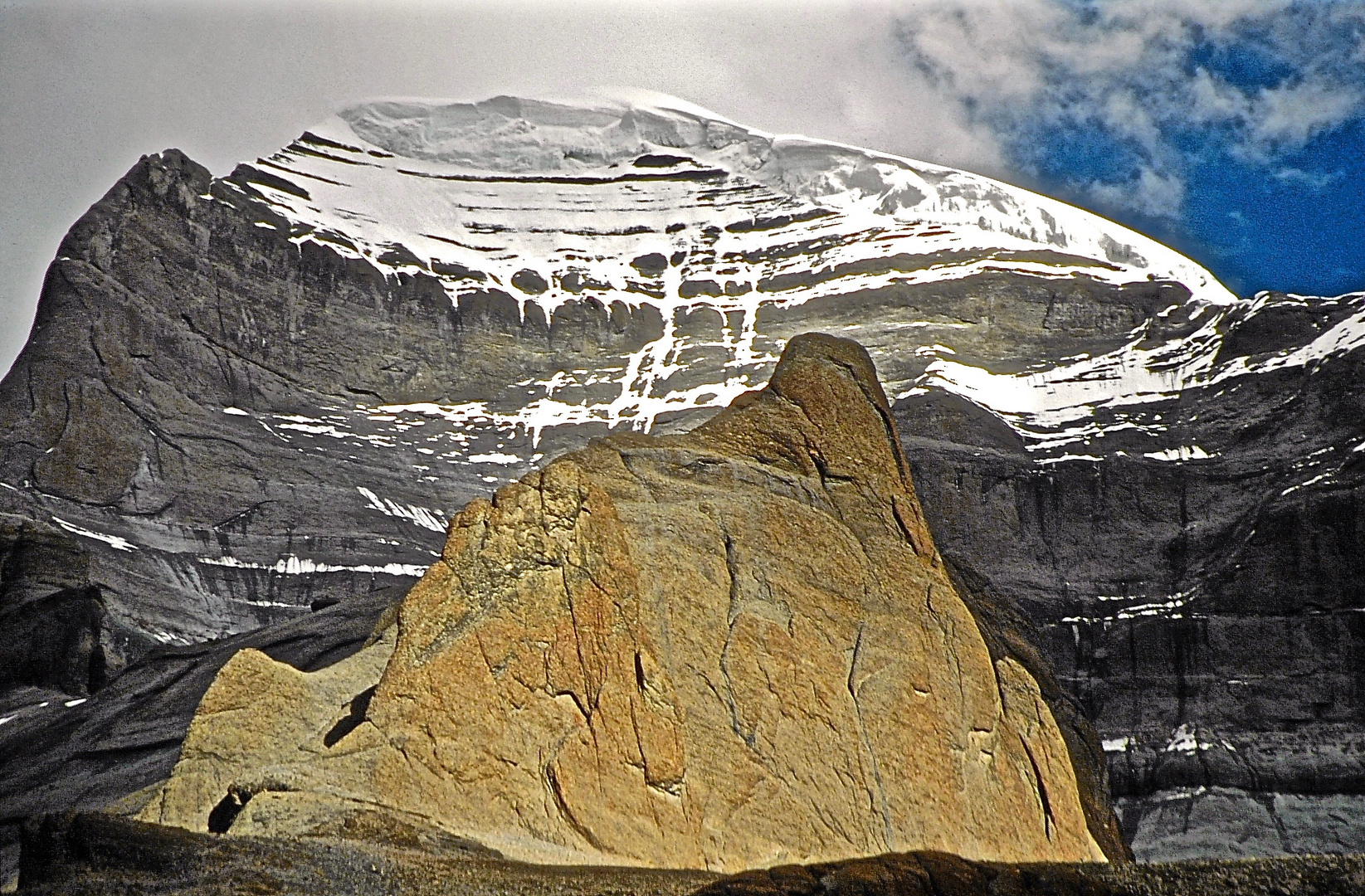 Mt. Kailash Westflanke