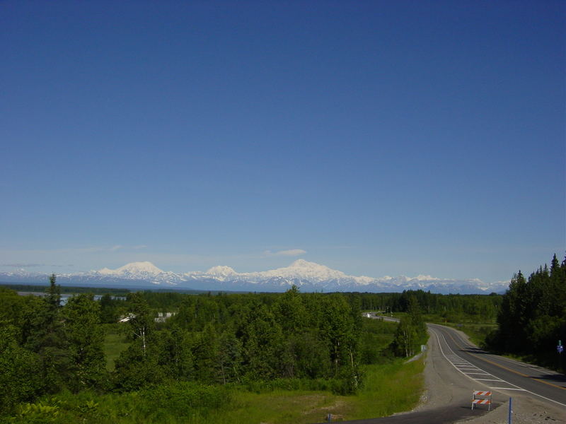 Mt McKinley ohne Wolken!