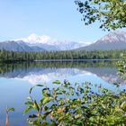 Mt. McKinley spiegelt sich im Byron Lake