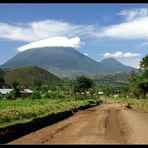 Mt. Muhavura und Mt. Gahinga, Kisoso, Uganda