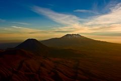 Mt-Ngauruhoe II Sunset