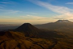 Mt-Ngauruhoe Scenic Flight in Sunset