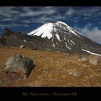 Mt. Ngauruhoe - Tongariro NP - Neuseeland