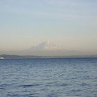 Mt. Rainier und Elliott Bay