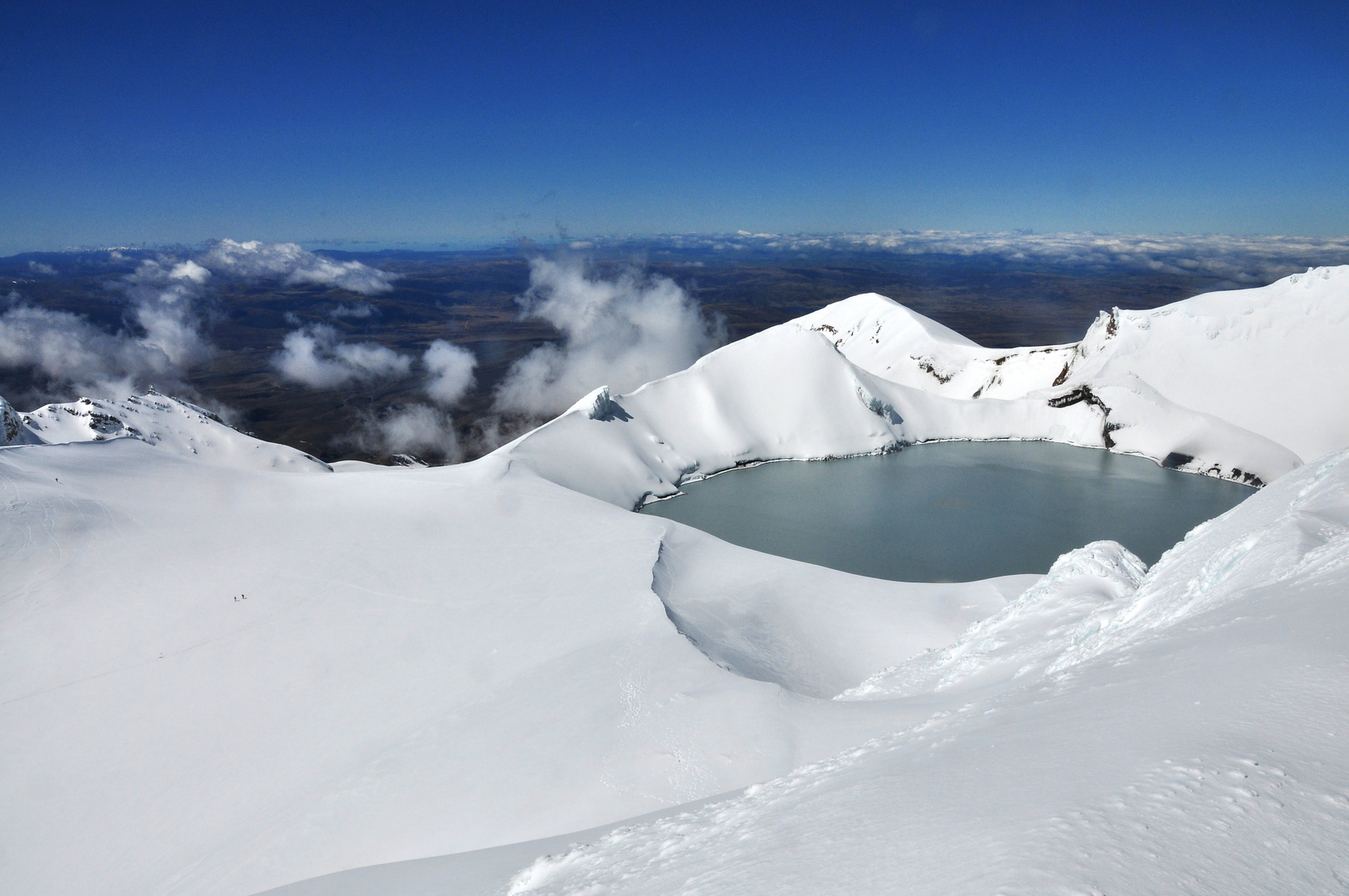 Mt. Ruapehu - Lago vulcanico